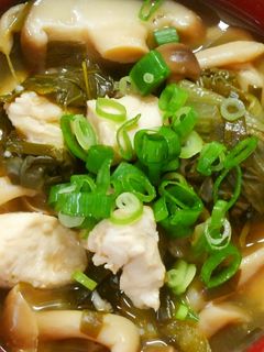 青梗菜とニラとピーマン 鶏ささみの和風煮-レシピのメイン写真