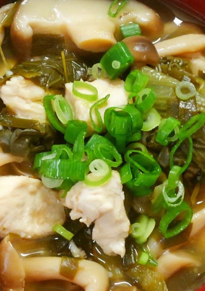 青梗菜とニラとピーマン 鶏ささみの和風煮-レシピのメイン写真