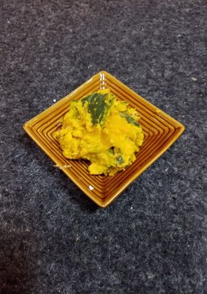 カボチャの味噌マヨサラダ-レシピのメイン写真