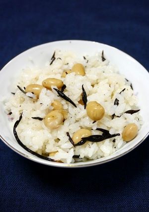 痛風対策!大豆ひじきご飯-レシピのメイン写真