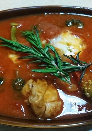ほっこり鶏肉のトマトシチュー-レシピのメイン写真
