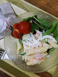 お弁当にも♪ペンネのマカロニサラダ-レシピのメイン写真