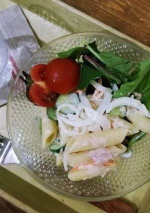 お弁当にも♪ペンネのマカロニサラダ-レシピのメイン写真