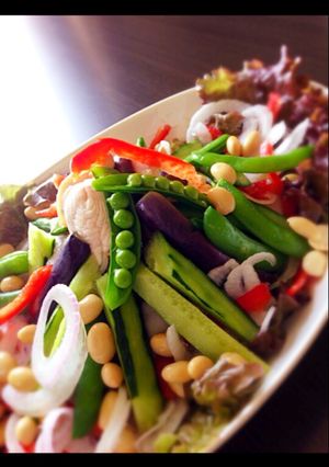 タンパク質たっぷり☆筋肉サラダ-レシピのメイン写真