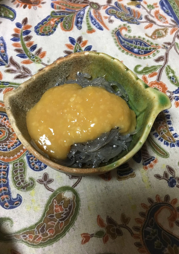 超簡単！生しらすのからし酢味噌和え-レシピのメイン写真