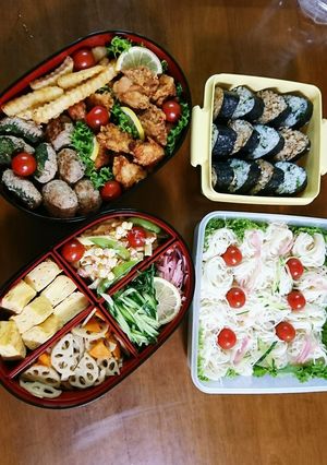 2017年 運動会のお弁当 覚書-レシピのメイン写真