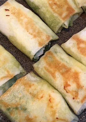 簡単＊海老と大葉とチーズのミニ春巻き-レシピのメイン写真