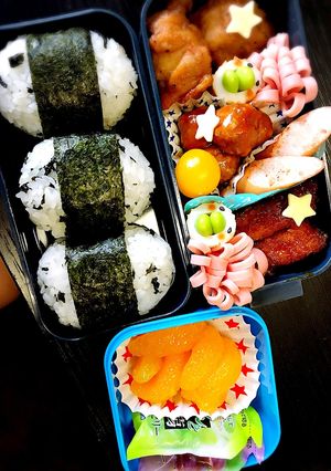息子弁当 キャラ弁-レシピのメイン写真
