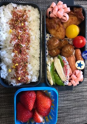 息子弁当-レシピのメイン写真