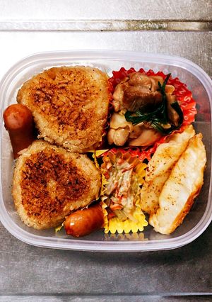 誰でも簡単☆明太子焼きおにぎり-レシピのメイン写真