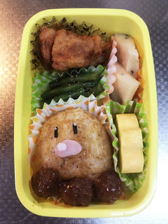 ディグダのおにぎりキャラ弁♪-レシピのメイン写真