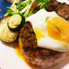 簡単！夏野菜のキーマカレー-レシピのメイン写真