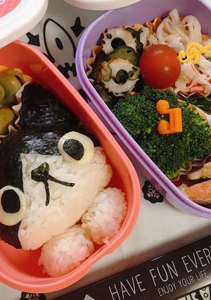ボストンテリア？なわんちゃん弁当-レシピのメイン写真