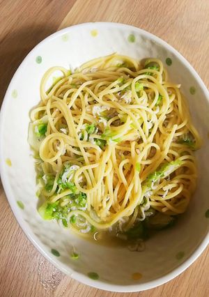 偏食息子も食べたしらすとキャベツのパスタ-レシピのメイン写真