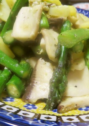 塩麹で☆アスパラとじゃがいもの炒め物-レシピのメイン写真