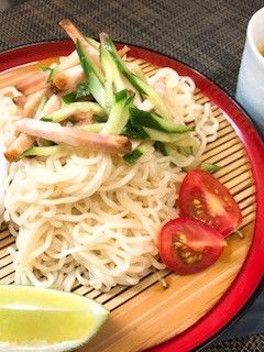 ごま酸辣湯風冷やしつけ麺-レシピのメイン写真