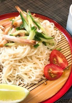 ごま酸辣湯風冷やしつけ麺-レシピのメイン写真