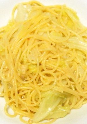 春キャベツとアンチョビのスパゲティ-レシピのメイン写真