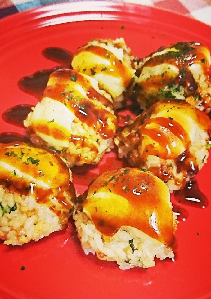 【おもしろおにぎり】たこ焼きまる◎-レシピのメイン写真
