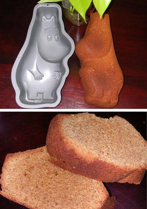 簡単、1ボールで作るヘルシーきな粉ケーキ-レシピのメイン写真