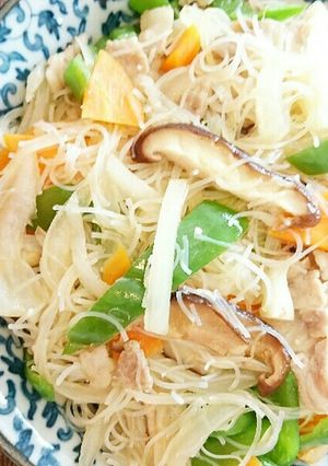 簡単❗野菜モリモリ⚡焼きビーフン✳-レシピのメイン写真