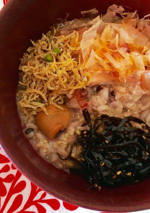 雑穀米と白米のお粥-レシピのメイン写真
