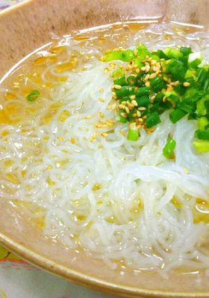 まんぷくダイエット＊しらたき麺の塩鶏そば-レシピのメイン写真