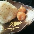 ★梅昆布茶&ごまおむすび★