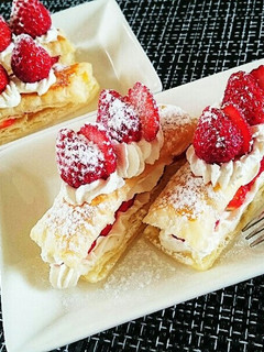 ♡パイでミルフィーユ♡-レシピのメイン写真