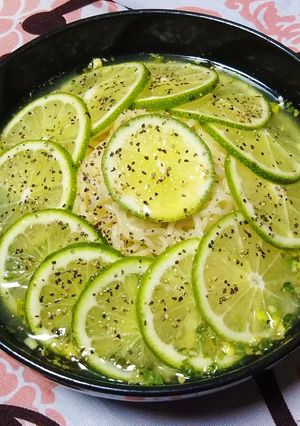 ライム風味の塩冷やし麺-レシピのメイン写真