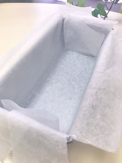 パウンドケーキ型の下準備-レシピのメイン写真