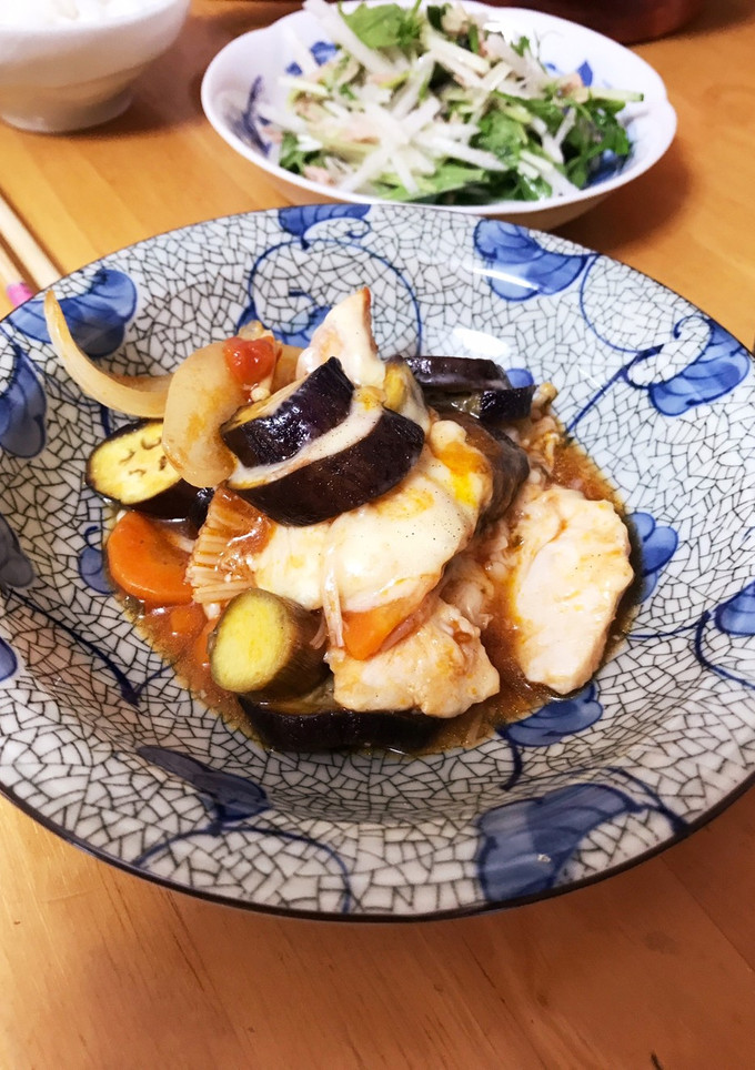 いろいろ野菜のトマトチーズ焼き-レシピのメイン写真