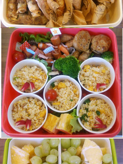 運動会弁当2017詰め方 保冷の工夫-レシピのメイン写真