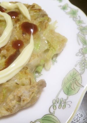 きのこのべジお好み焼き-レシピのメイン写真