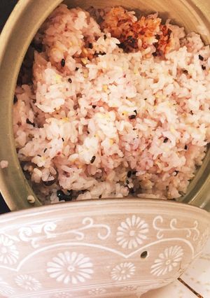 【健康 お米の炊き方】寒天 ホエー使用-レシピのメイン写真