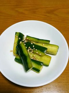 きゅうりの漬物~中華風~-レシピのメイン写真