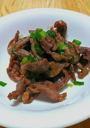 砂肝スライスのシャンタン炒め-レシピのメイン写真