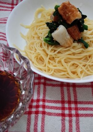 スパゲティを蕎麦みたいに食べる！-レシピのメイン写真
