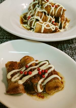 ナス・ネギ豚バラ巻焼き-レシピのメイン写真