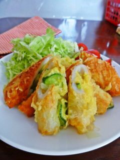 竹輪のカレーポテサラ揚げ-レシピのメイン写真