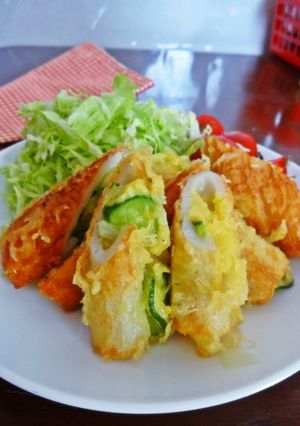 竹輪のカレーポテサラ揚げ-レシピのメイン写真
