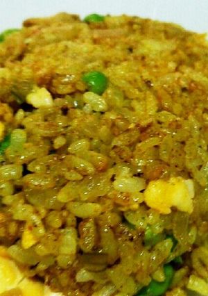 豆えんどうのカレーチャーハン-レシピのメイン写真