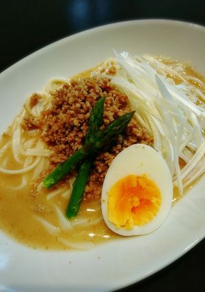 暑い時に食べたい‼️冷やし肉味噌うどん-レシピのメイン写真