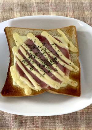 忙しい朝に☆チーズハムマヨトースト-レシピのメイン写真