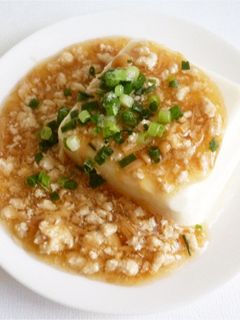 豆腐なめ茸そぼろあんかけ-レシピのメイン写真
