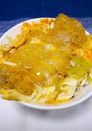 ダイエット!糖質かるオフ☆カツ丼-レシピのメイン写真