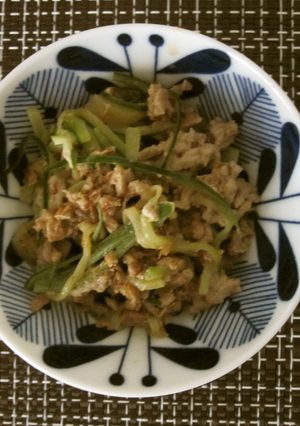 豚ひき肉のソースマヨ合わせ-レシピのメイン写真
