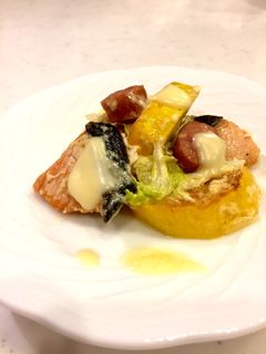鮭の彩りマヨ炒め-レシピのメイン写真