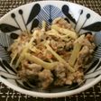 豚ひき肉のだしマヨ合わせ