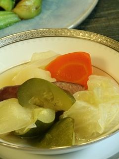 ゴロゴロ野菜のポトフ-レシピのメイン写真